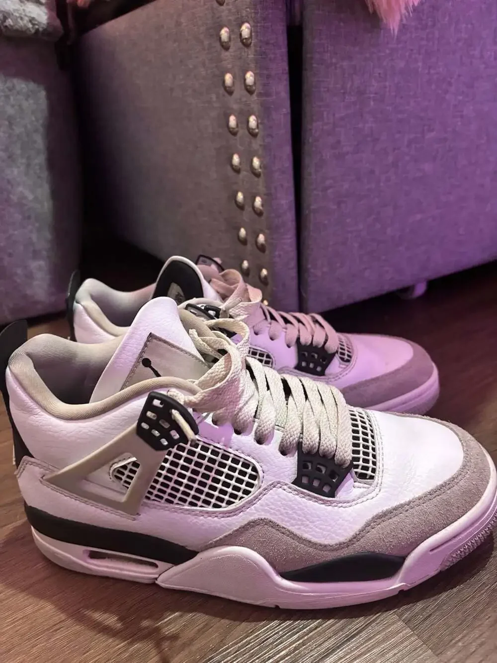 Nike Air Jordan 4 Retro Military Black Boys 7